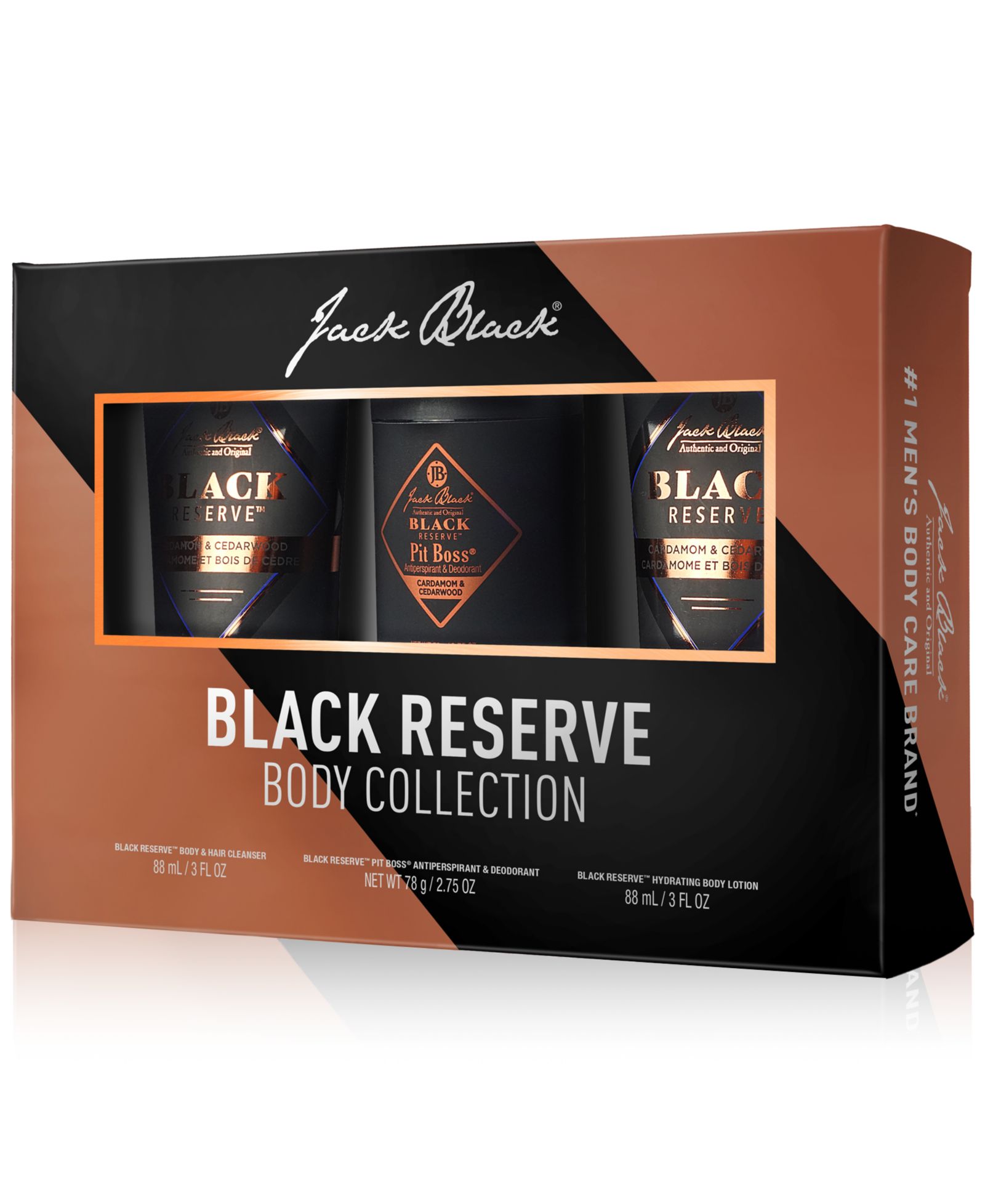 Jack Black 3-Pc. Black Reserve Body Collection Gift Set