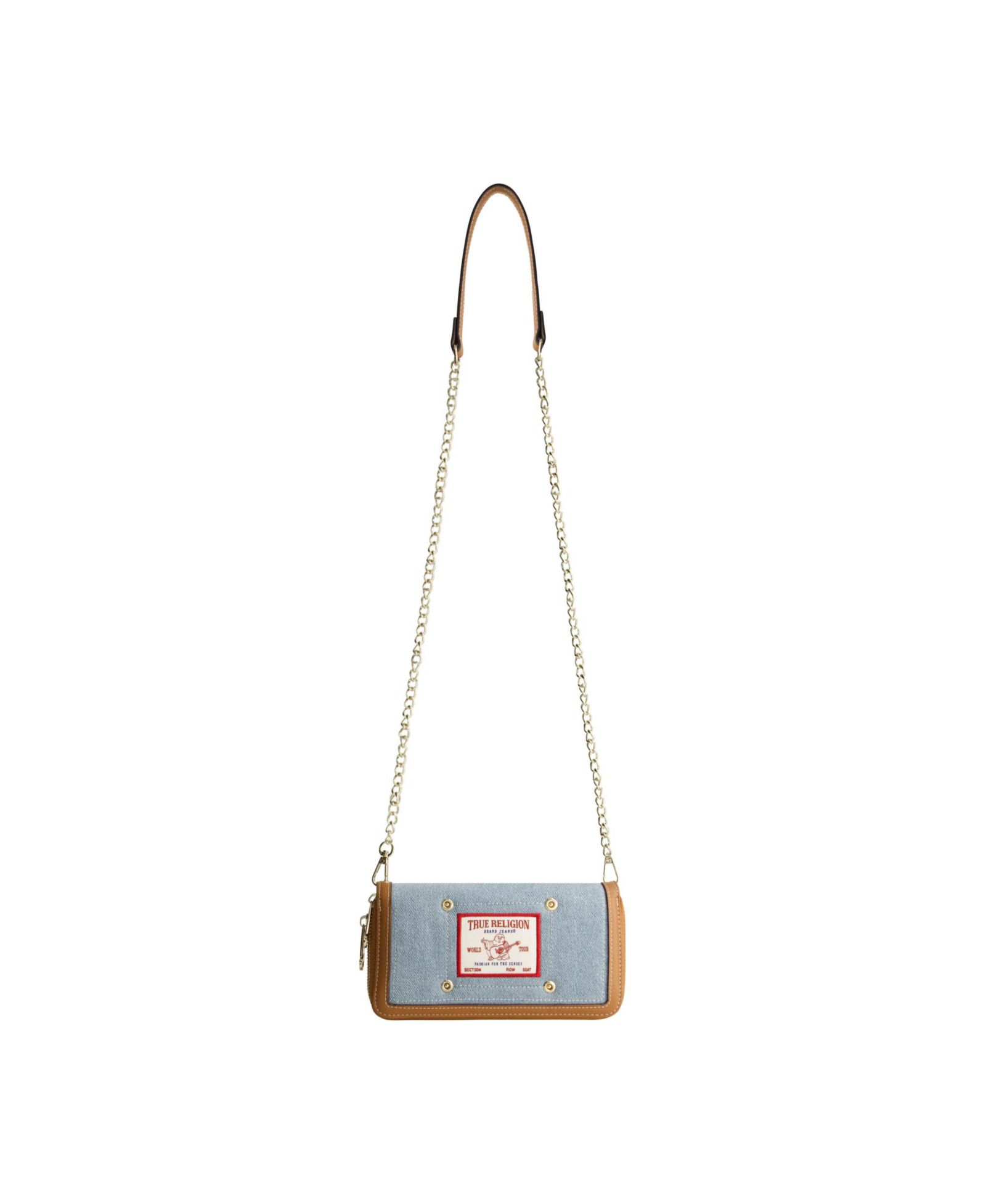 Кошелек True Religion Buddha Patch Double Zip Chain