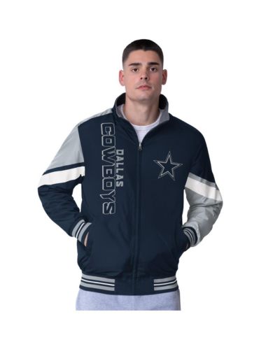 G-III Sports by Carl Banks Мужская куртка Dallas Cowboys Strong Arm Reversible Navy