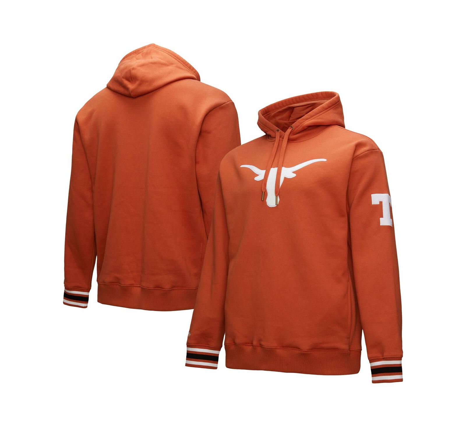 Mitchell & Ness Мужское худи Texas Longhorns Fleece