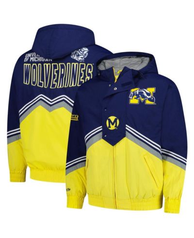 Мужская ветровка Mitchell & Ness Michigan Wolverines