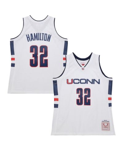 Мужская джерси Mitchell & Ness White Richard Hamilton UConn Huskies 1998/99