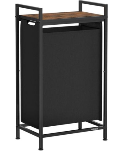 SONGMICS HOME 12.7-Gallon Slim Laundry Basket with Bag