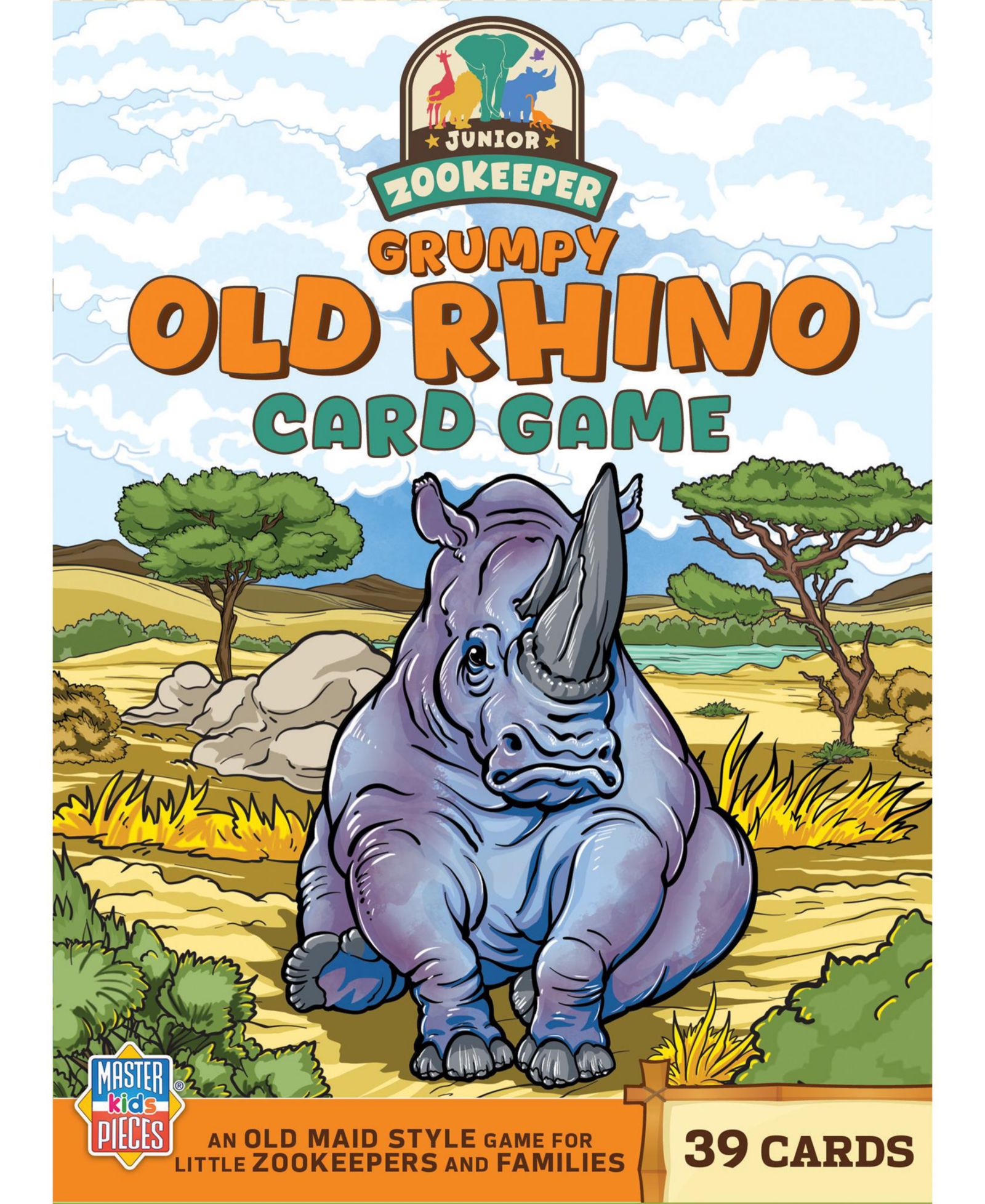 Настольная игра Jr. Zookeeper Grumpy Old Rhino