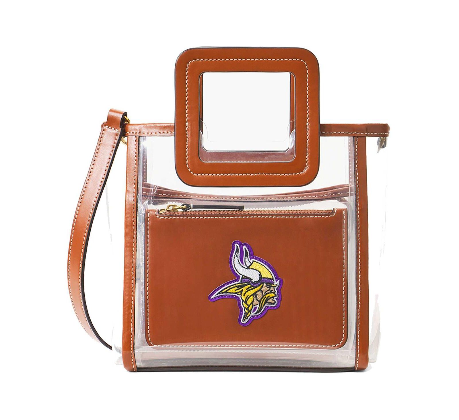 Женская сумка Staud Minnesota Vikings Clear Mini Shirley
