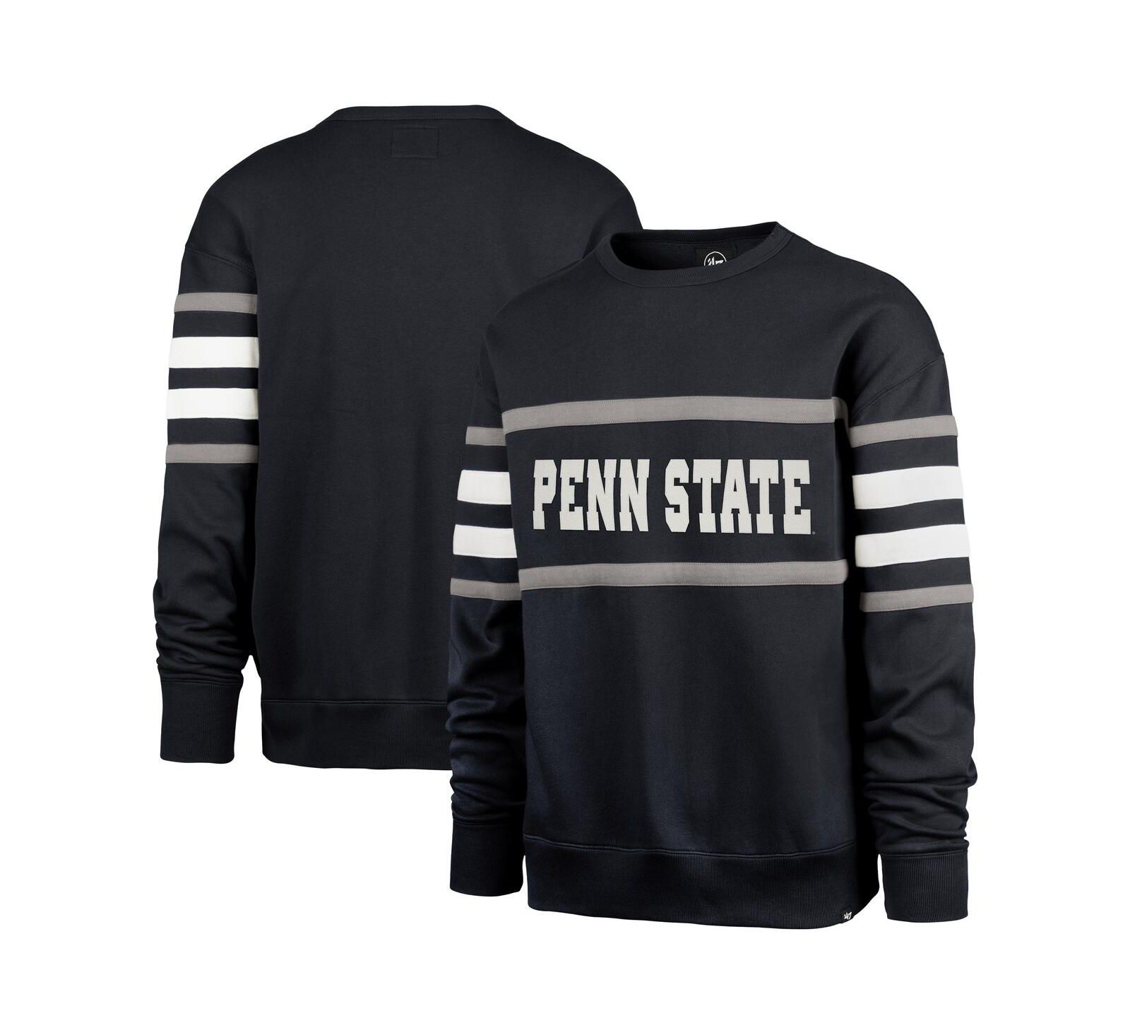 Мужское свитшот '47 Brand Navy Penn State Nittany Lions Coaches Collection Pullover
