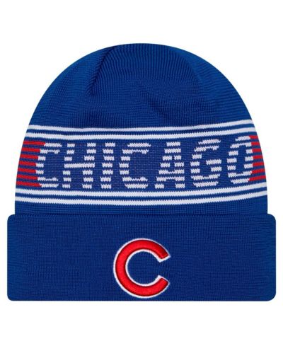 New Era Мужская вязаная шапка Authentic Collection Chicago Cubs, цвет Royal