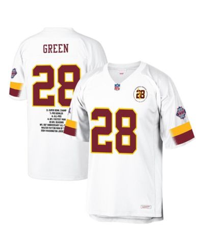 Мужская модная джерси Mitchell & Ness Darrell Green Washington Commanders белая