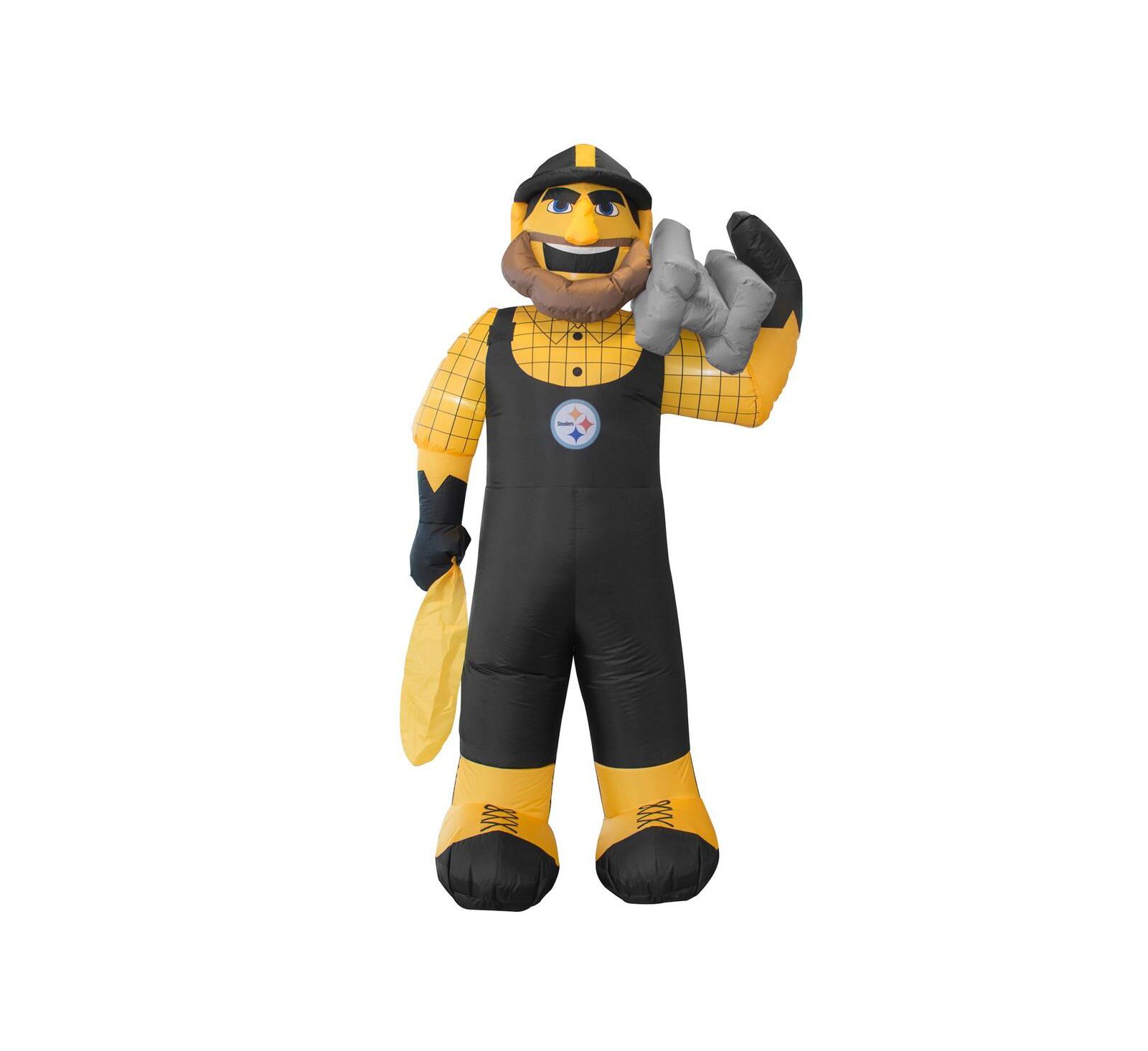 Logo Brands Pittsburgh Steelers Inflatable Mascot