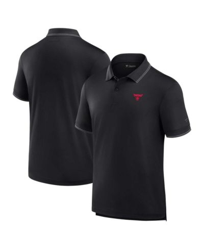 Fanatics Мужская рубашка поло Chicago Bulls Black