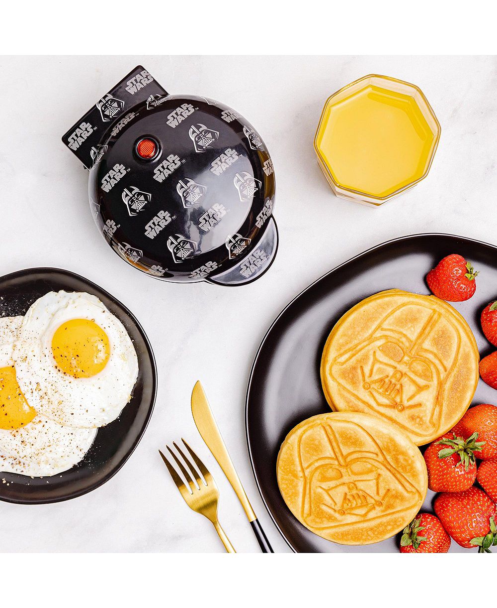 Uncanny Brands Star Wars Mini Darth Vader Waffle Maker - Star Wars Kitchen Appliance
