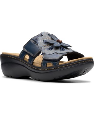Navy Multi Leather