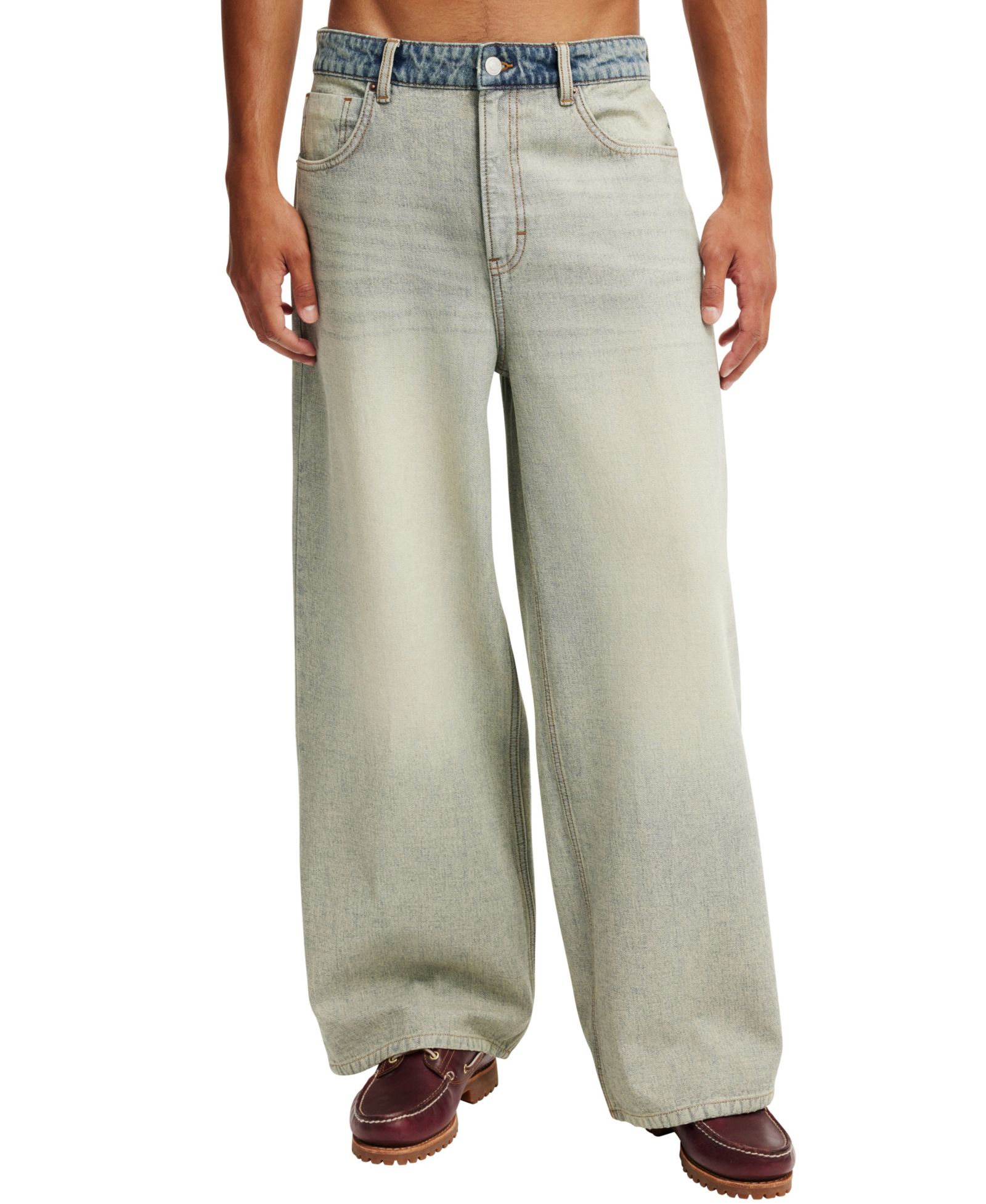 COTTON ON Мужские Super Baggy Reverse джинсы