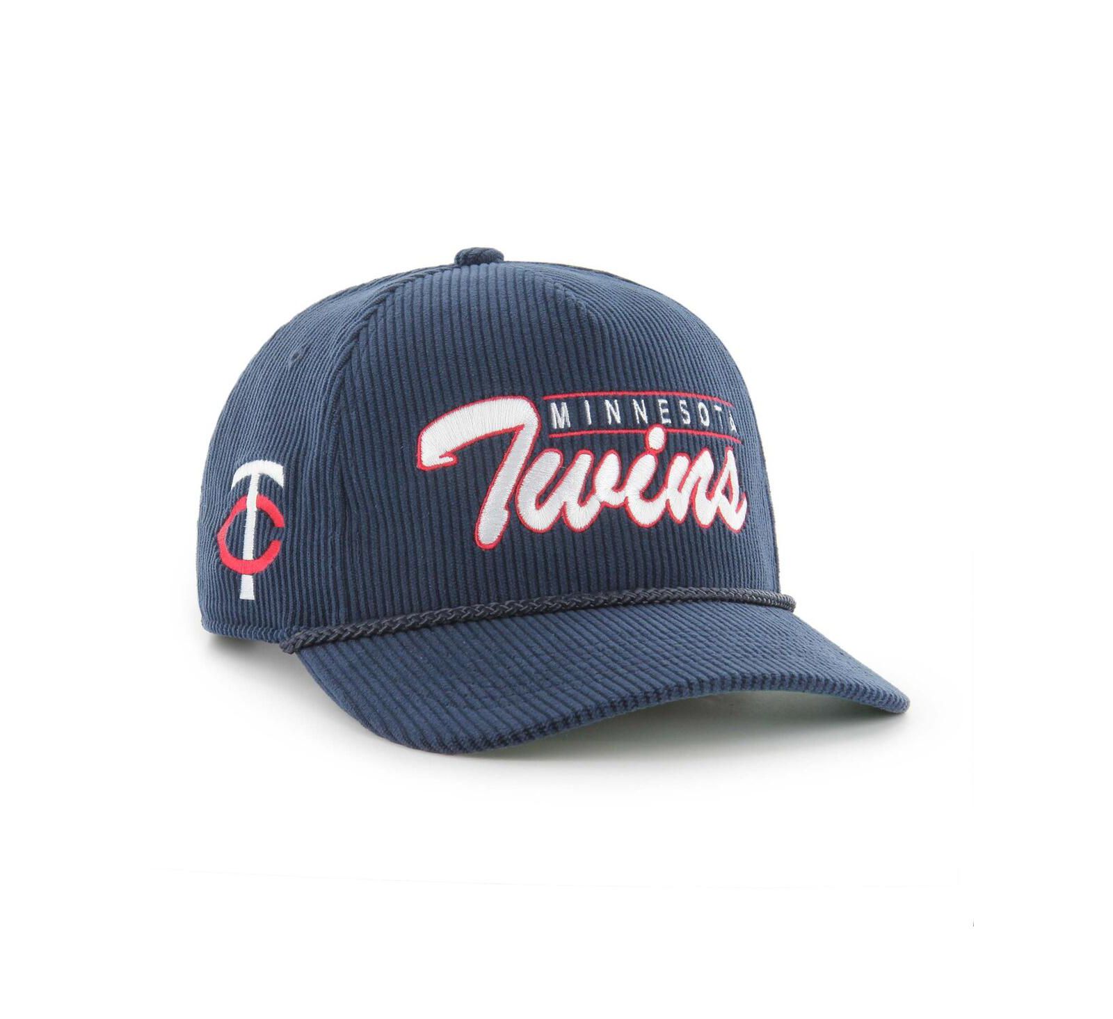 '47 Brand Men's Navy Minnesota Twins Corduroy Hitch Adjustable Hat