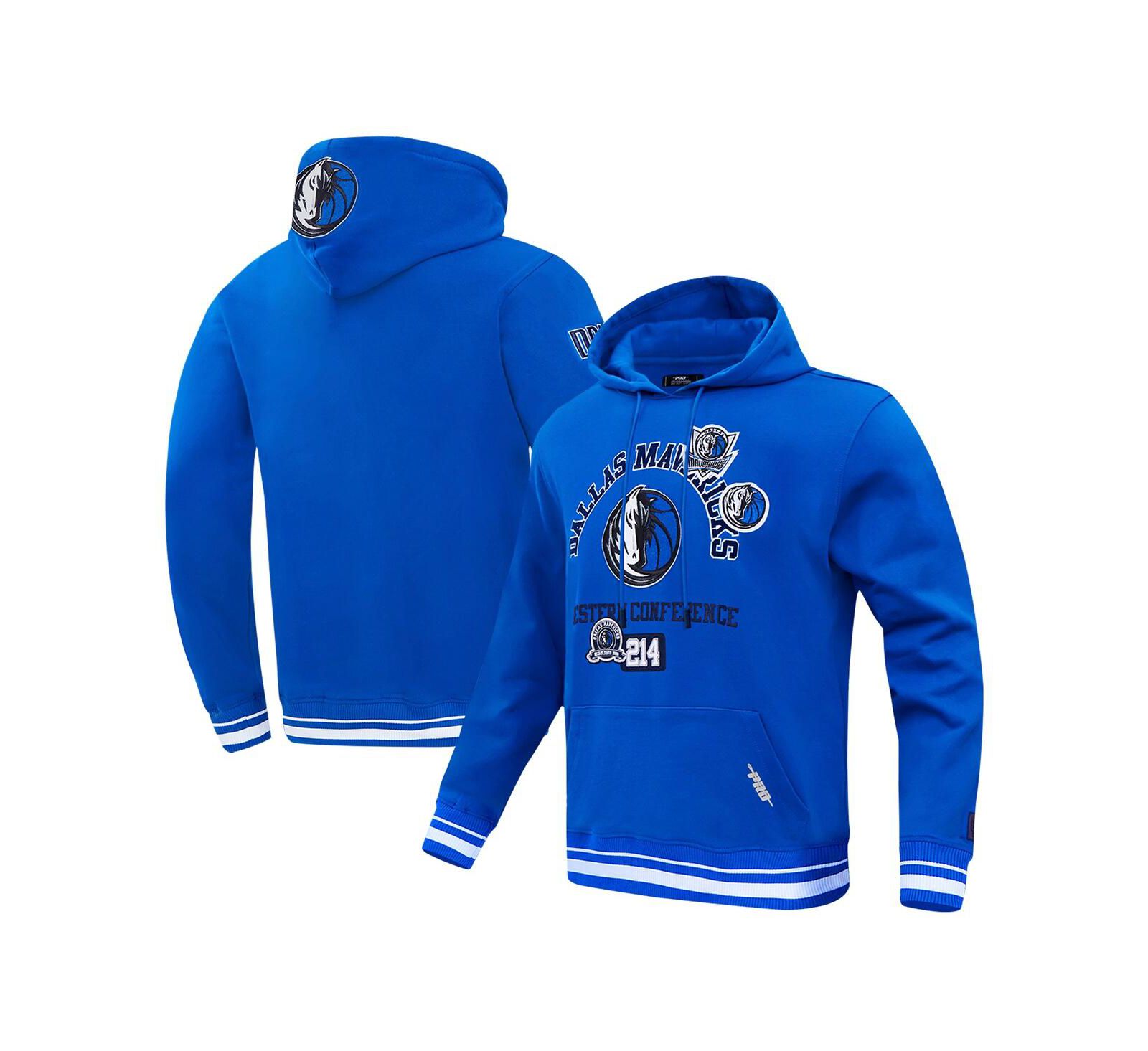 Мужское худи Pro Standard Blue Dallas Mavericks Area Code Pullover