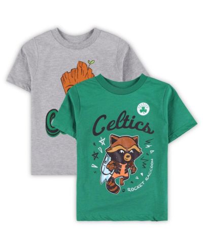 Outerstuff Preschool 2-Piece Boston Celtics Guardians Of The Galaxy T-Shirt Set