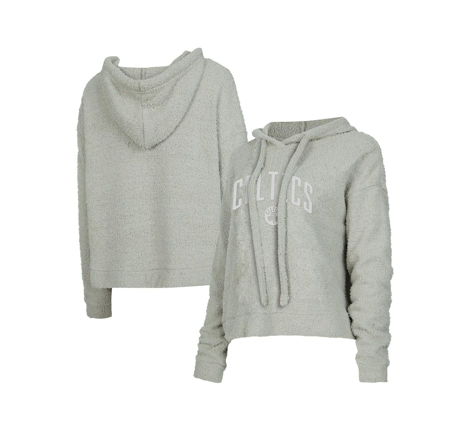 Concepts Sport Женский свитшот-худи Gray Boston Celtics Ventura Comfy Pullover