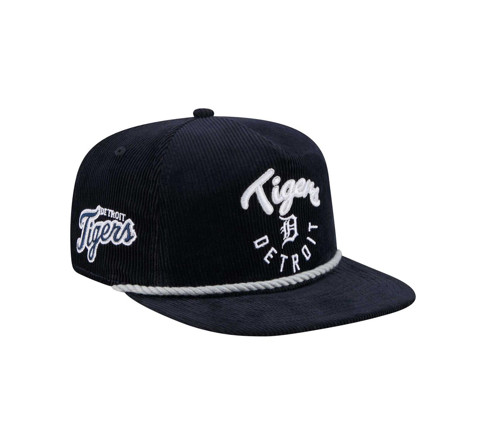 Мужская кепка New Era Detroit Tigers Full Circle Corduroy Golfer Adjustable