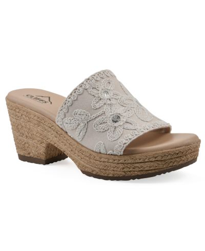 Cliffs by White Mountain Women's Biancia Wedge Sandals