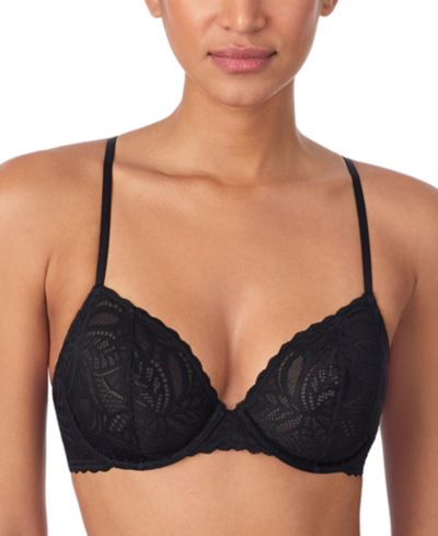 DKNY Women's Lace Deco Unlined Underwire Bra DK7552