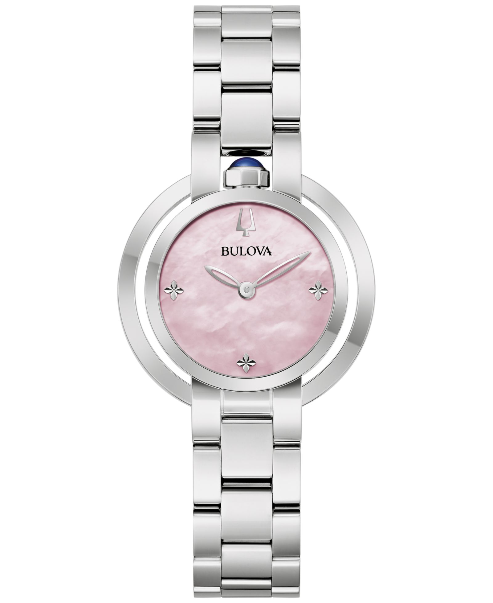 Bulova Women's Rubaiyat Stainless Steel Bracelet Watch 31mm