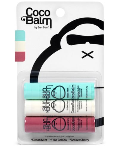 Sun Bum CocoBalm, набор из 3 шт