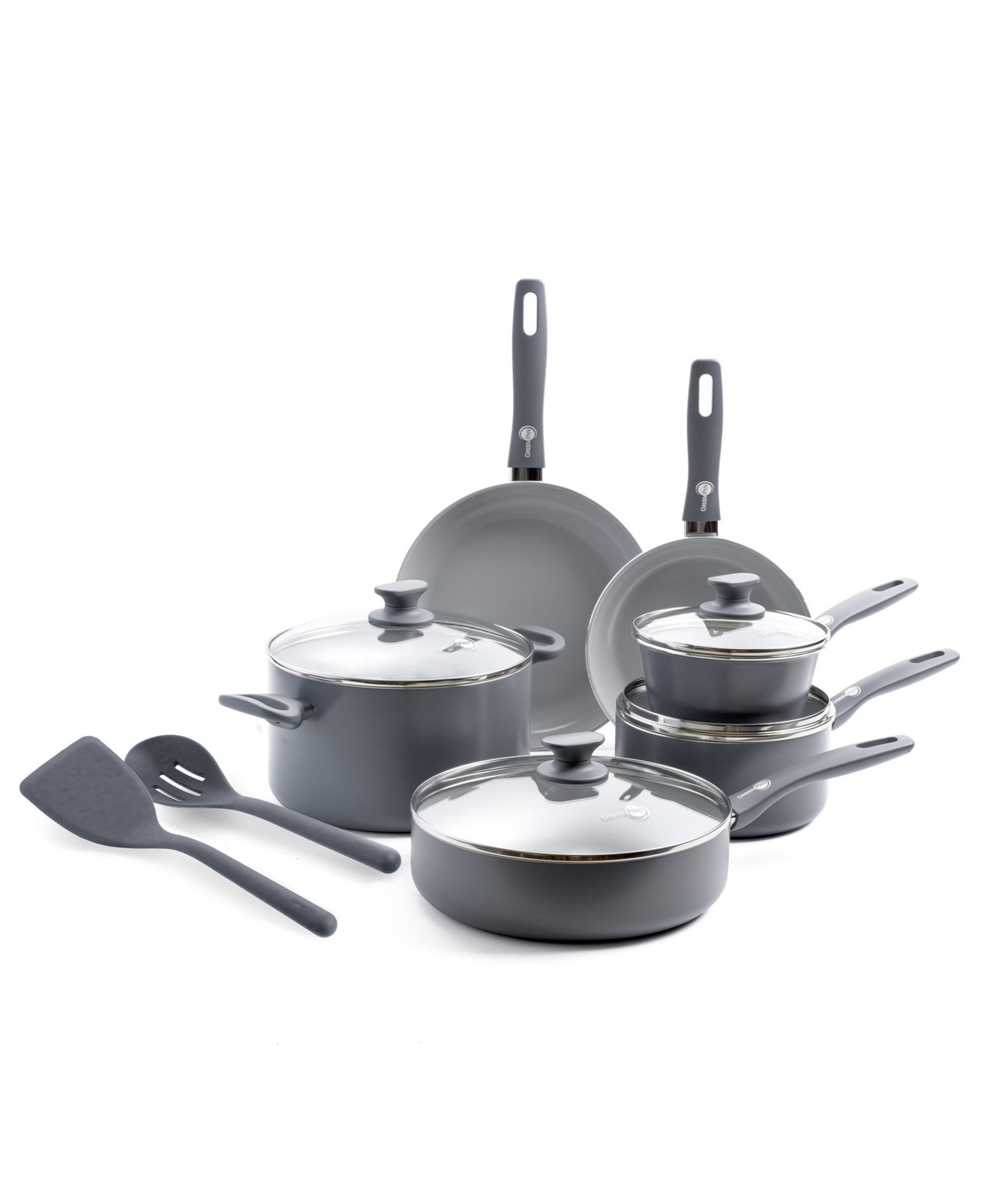 GreenPan Dover Ceramic Nonstick 12-Piece Cookware Set