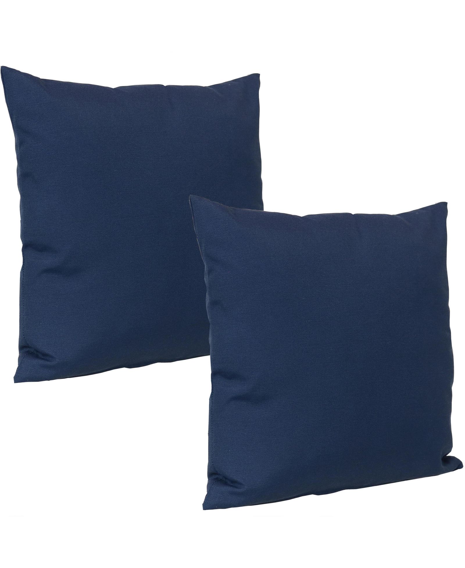 Sunnydaze Decor Indoor/Outdoor Weather-Resistant Polyester Lumbar Decorative Pillow with Zipper Closure - 2pk