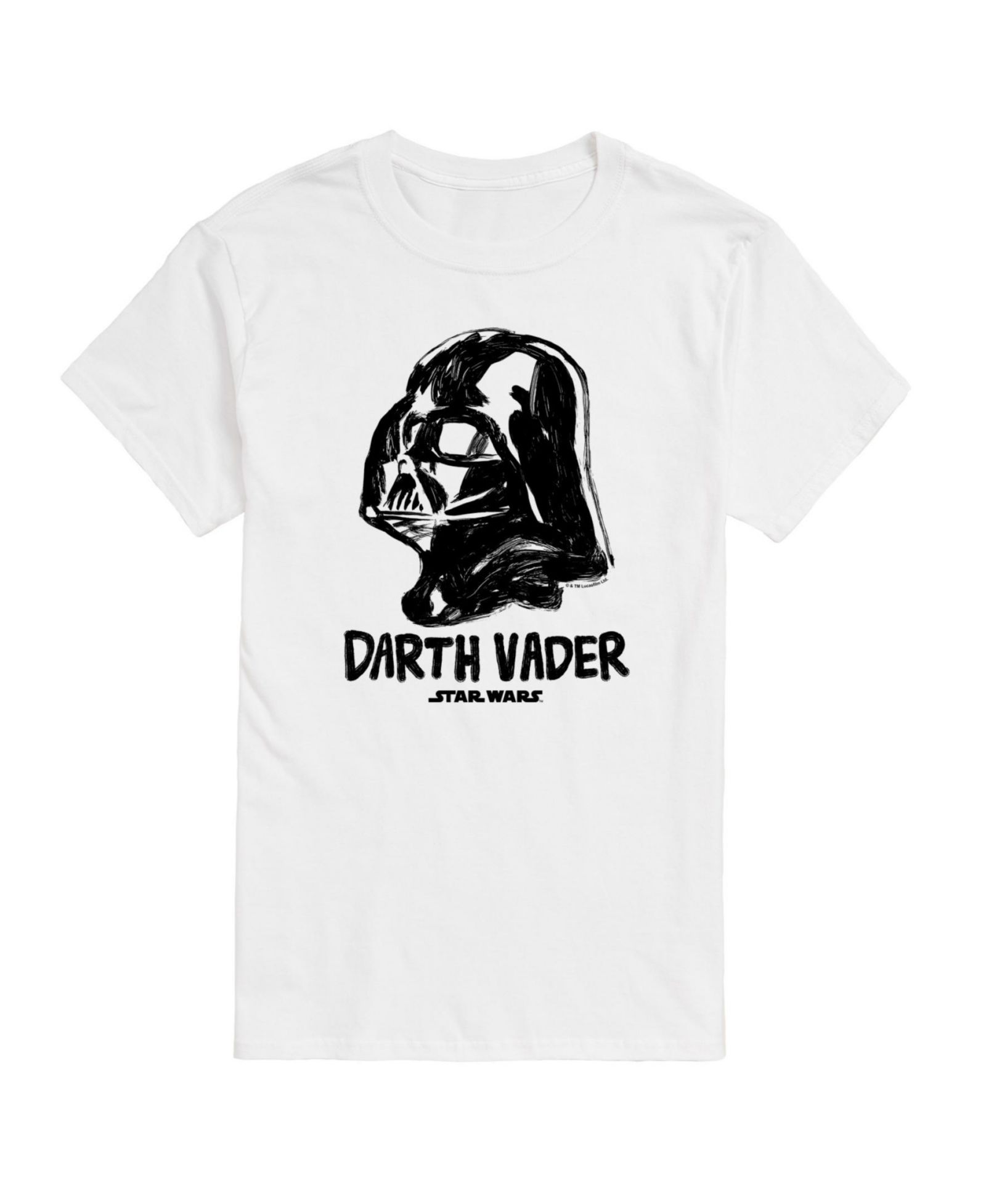 AIRWAVES Men's Star Wars Darth Vader Short Sleeve T-Shirt
