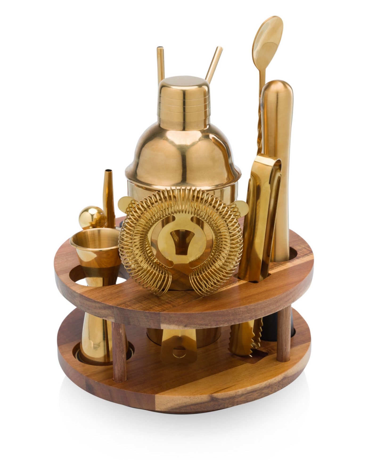 Legacy Carousel Lazy Susan Bar Tool Set, 12 Piece