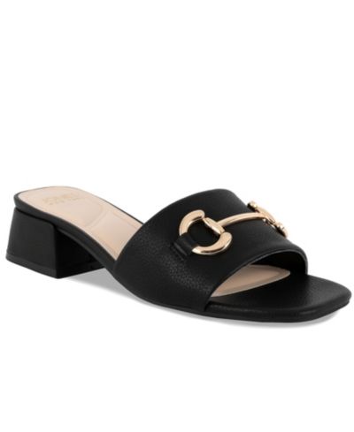 Jones New York Women's Uniqua Open Toe Slide Dress Sandals
