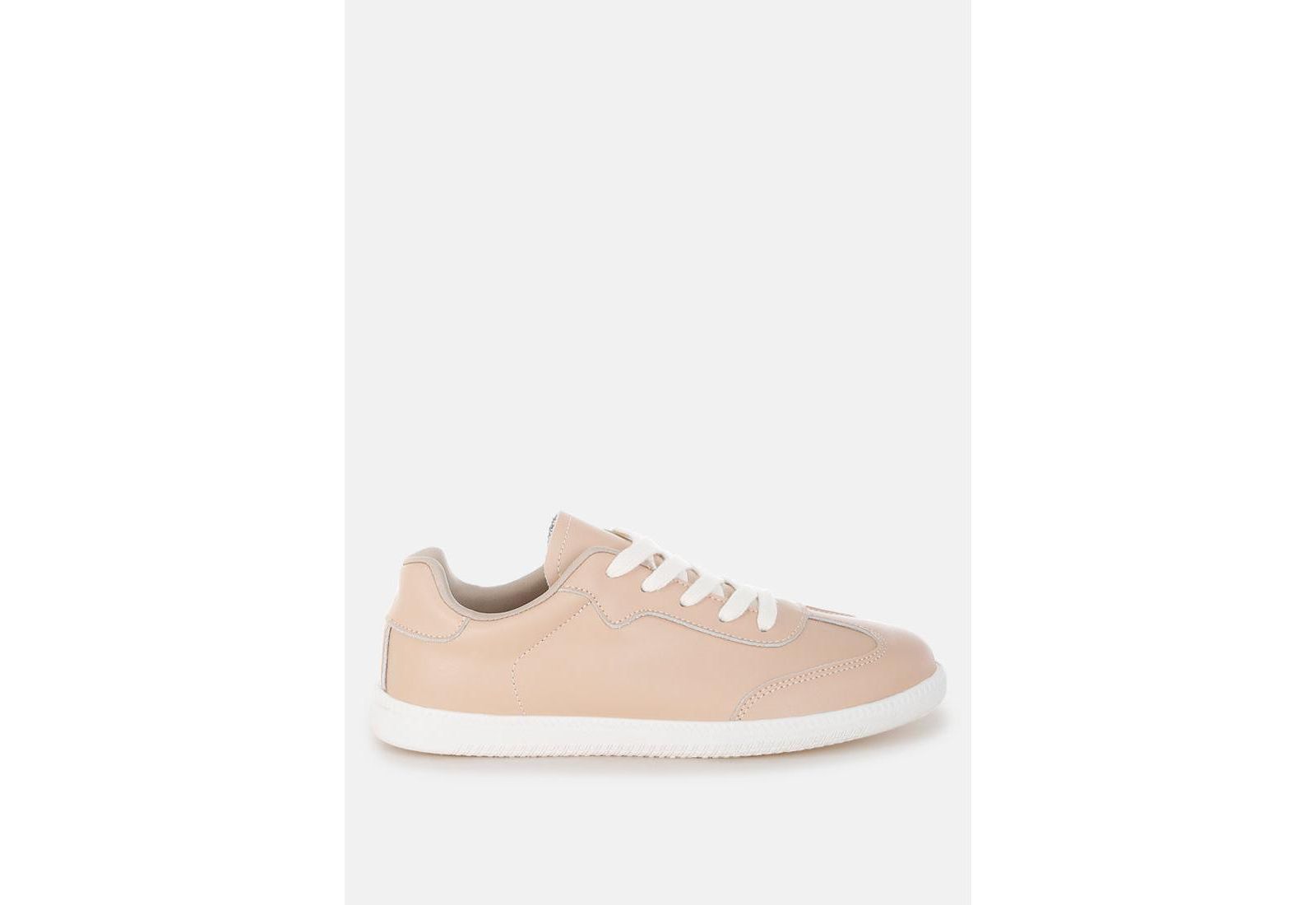 Rag and Co Womens Bostonia Real Leather Casual Sneakers