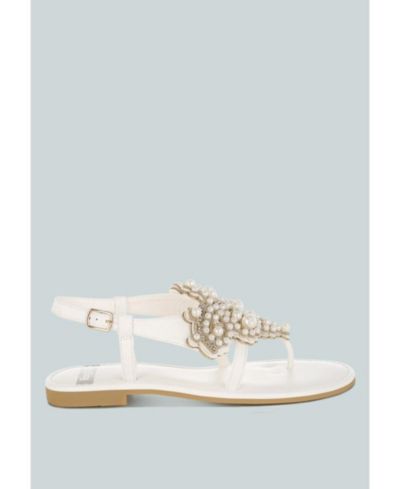 Rag & Co Женские мюли Nayasa Pn Buckle с жемчугом