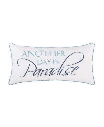 C&F Home Another Day In Paradise Embroidered Throw Pillow