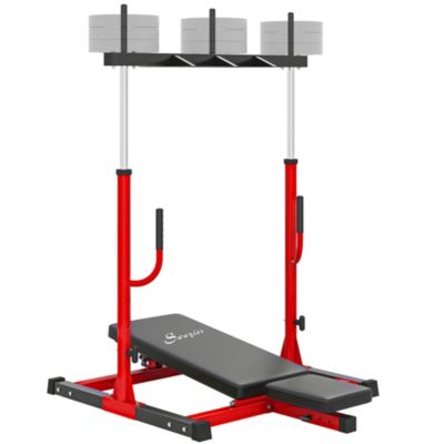 Soozier Leg Press Machine with Adjustable Leg, Back, Head Positions