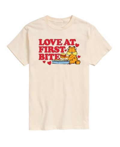 AIRWAVES Men's Garfield Love At First Bite Short-Sleeve T-Shirt