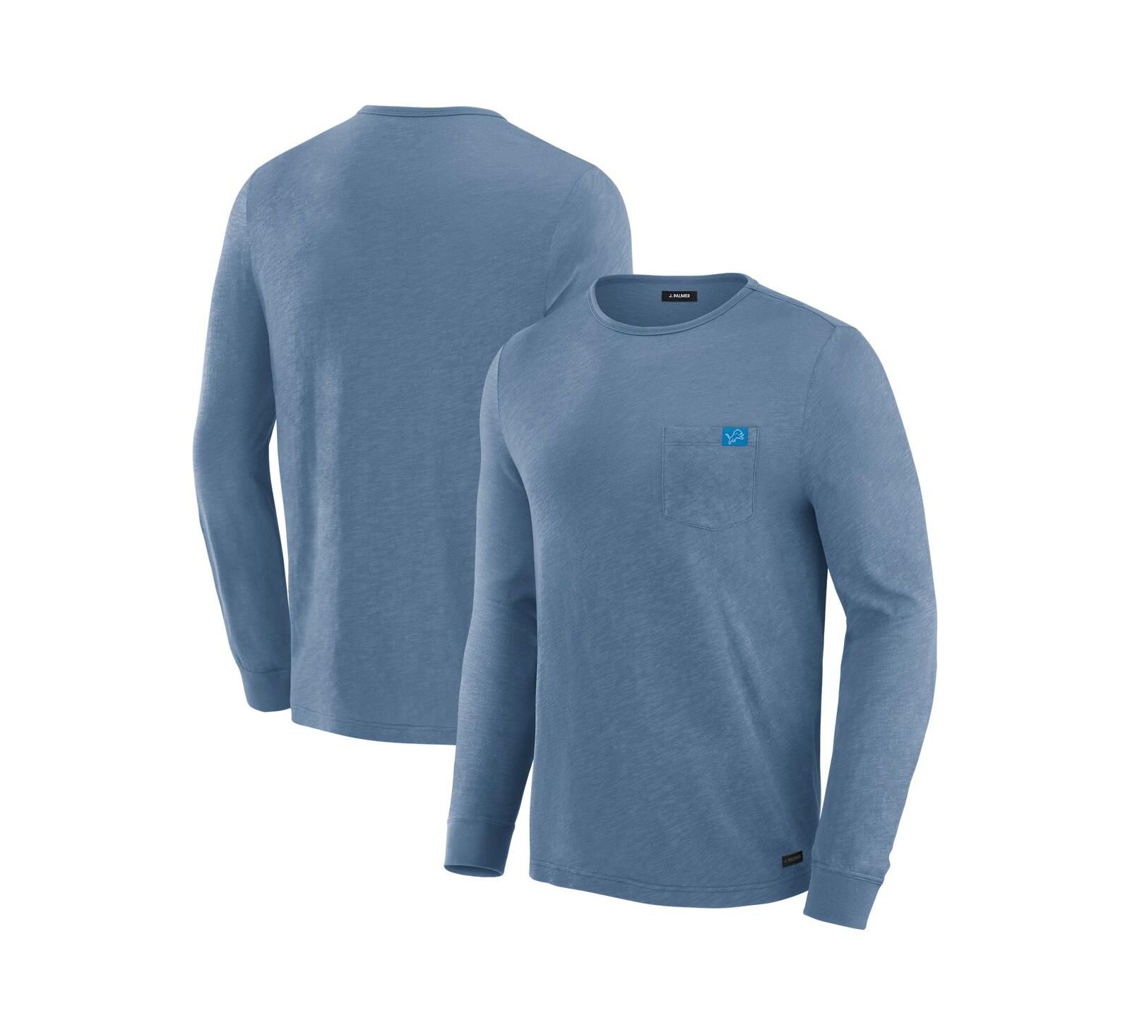 Мужская футболка J. Palmer Royal Detroit Lions In-The-Pocket Long Sleeve