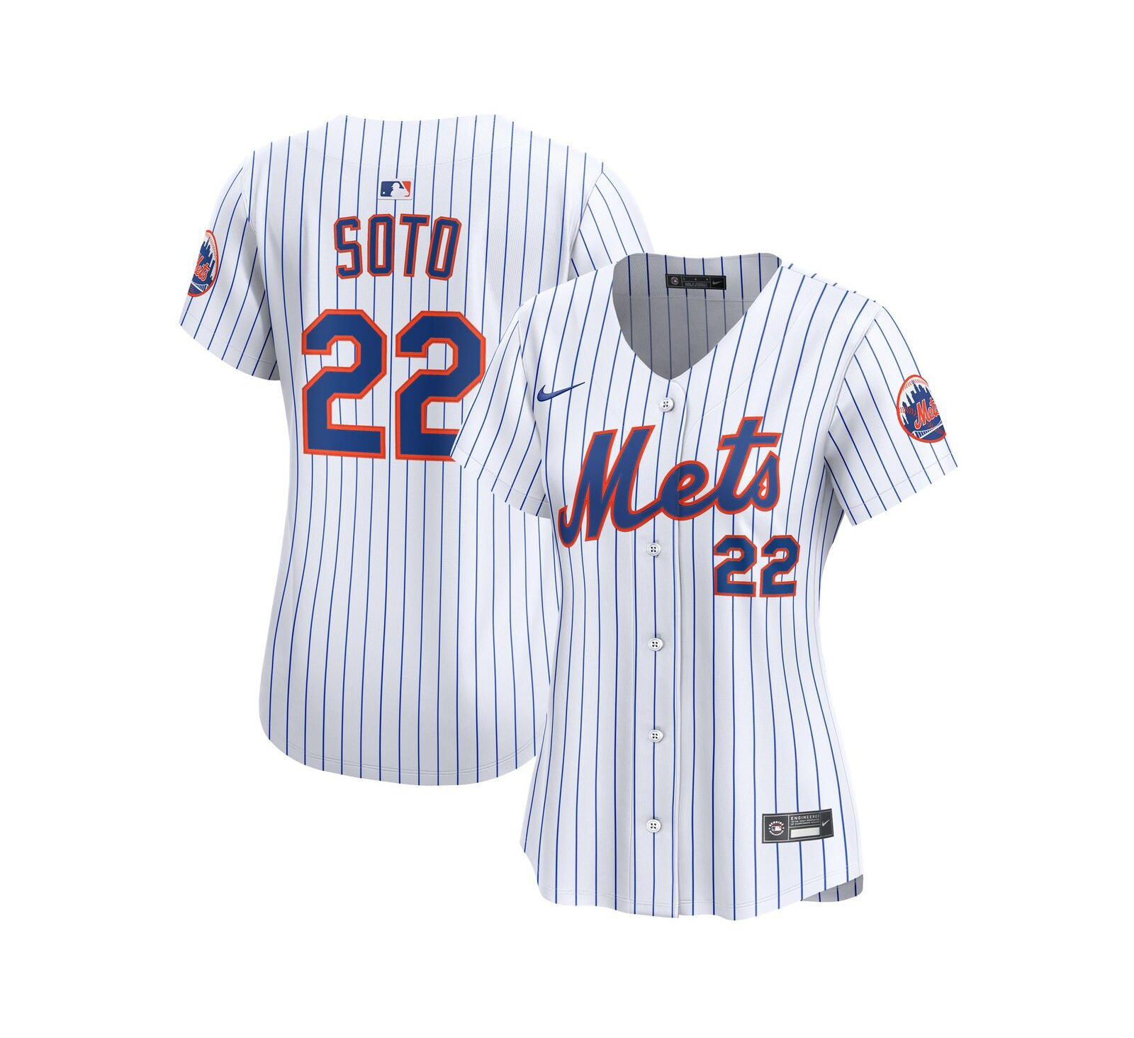 Nike Women's Juan Soto White New York Mets Home Limited Player Jersey