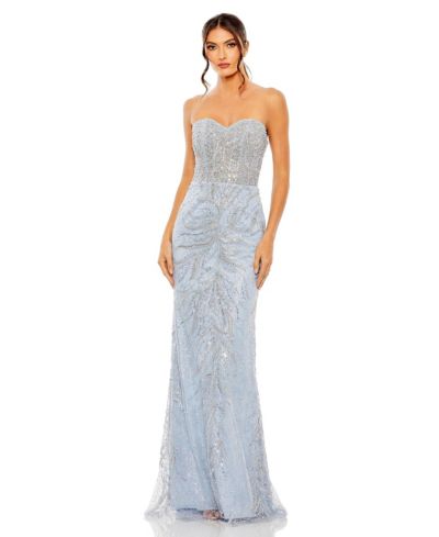 Вечернее платье Mac Duggal Women's Strapless Embellished Gown