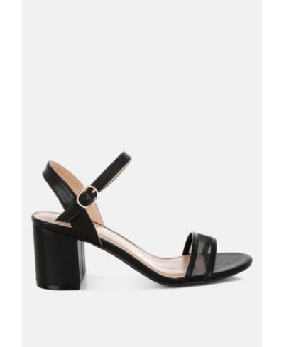 London Rag Женские туфли на каблуке Orpina Mesh Pin Buckle Block