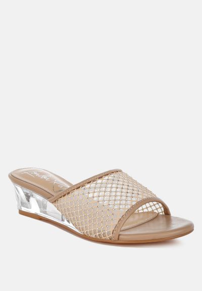 Beige mesh