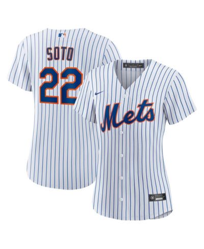 Nike Women's Juan Soto White New York Mets Home Replica Player Jersey