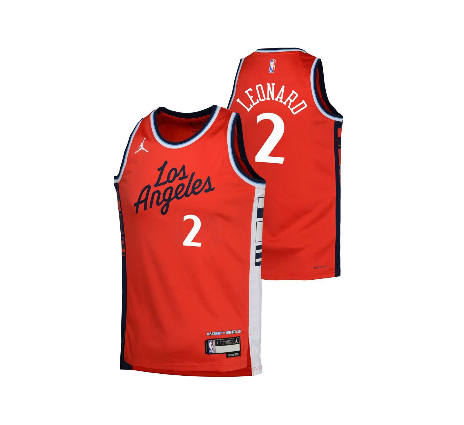 Детская джерси Jordan Kawhi Leonard LA Clippers Statement Edition