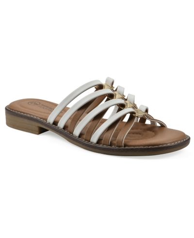 Женские сандалии White Mountain Mazy Slip-On Flat