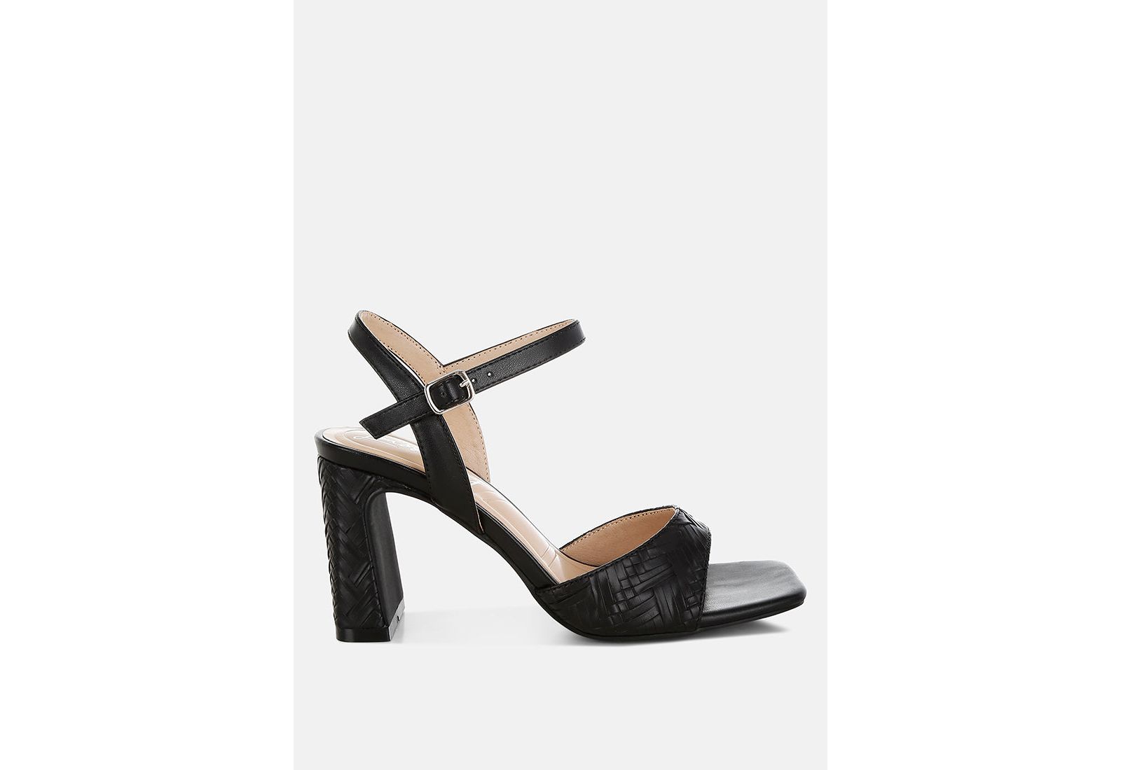 London Rag Women's Elana Textured Faux Leather Heels