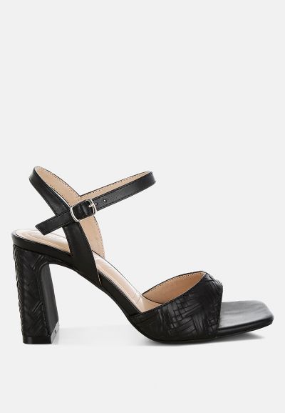 Женские туфли на каблуках London Rag Elana Textured Faux Leather