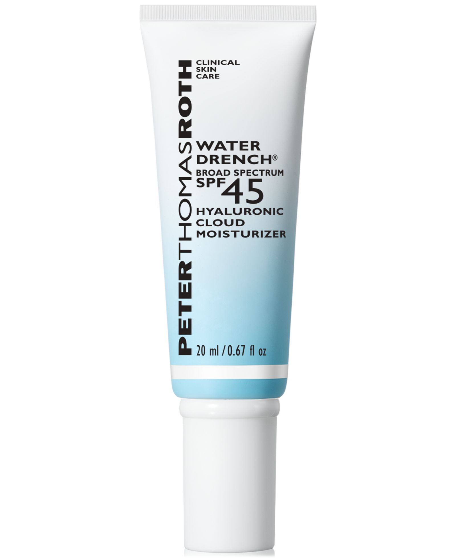 Peter Thomas Roth Water Drench Broad Spectrum SPF 45 Hyaluronic Cloud Moisturizer, 20 ml