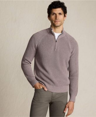 Мужской джемпер Lands' End Drifter с застежкой на молнию