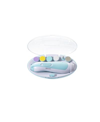 Sperric Baby Electric Nail Trimmer Kit with Light, Quiet Operation, 6 Interchangeable Heads for Precise Baby Nail Care, Polishing Baby Nail Trimmer