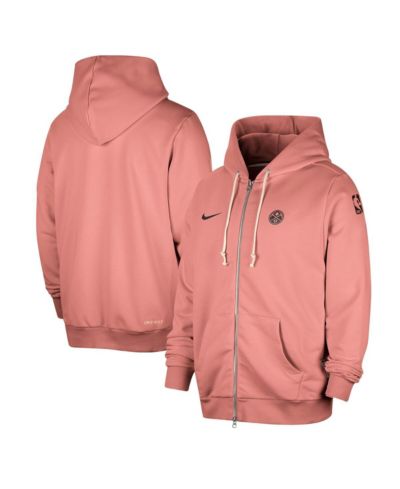 Мужская толстовка Nike Red Denver Nuggets Authentic Standard Issue Full-Zip Hoodie Jacket